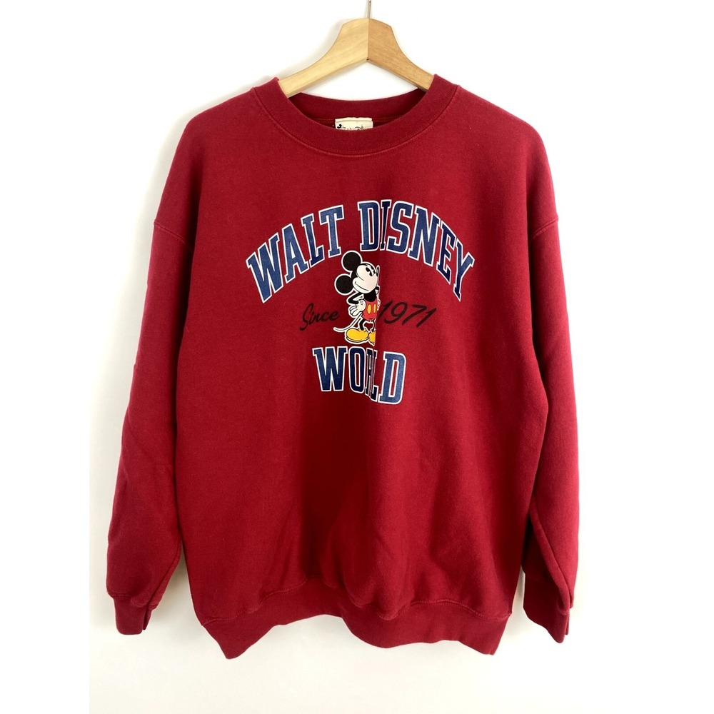 Vintage‎ Walt Disney World Since 1971 Graphic Sweatshirt Unisex Size L
